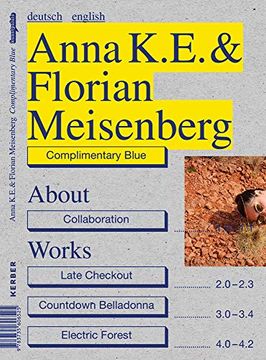 portada Anna K. E. & Florian Meisenberg: Complimentary Blue (in English)