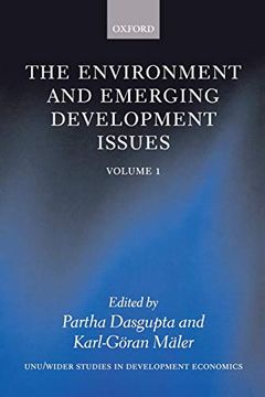 portada The Environment and Emerging Development Issues: Volume 1: Vol 1 (Wider Studies in Development Economics) (en Inglés)
