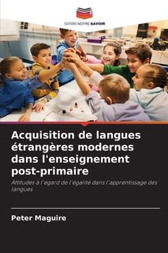 portada Acquisition de langues étrangères modernes dans l'enseignement post-primaire