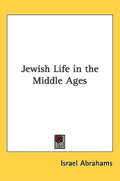 portada jewish life in the middle ages (en Inglés)
