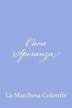portada Cara Speranza (en Italiano)