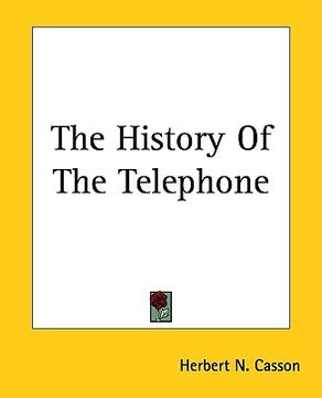 portada the history of the telephone (en Inglés)