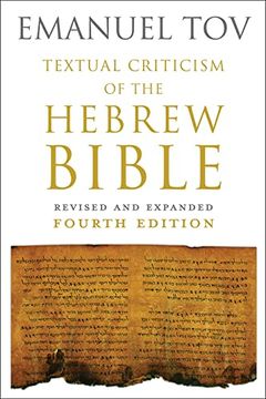 portada Textual Criticism of the Hebrew Bible: Revised and Expanded Fourth Edition (en Inglés)