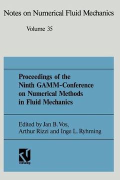 portada Proceedings of the Ninth Gamm-Conference on Numerical Methods in Fluid Mechanics: Lausanne, September 25-27, 1991 (en Alemán)