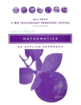 portada t1-83 technology resource manual: mathematics: an applied approach (en Inglés)
