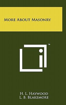 portada more about masonry (en Inglés)