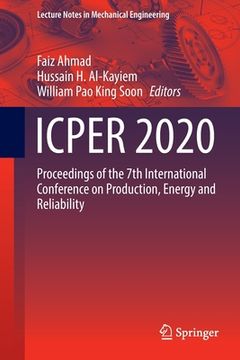portada Icper 2020: Proceedings of the 7th International Conference on Production, Energy and Reliability