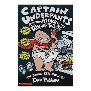 portada Captain Underpants and the Attack of the Talking Toilets 