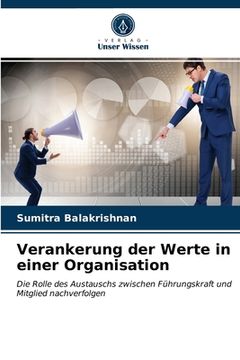 portada Verankerung der Werte in einer Organisation (en Alemán)