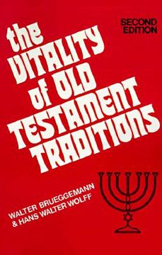 portada the vitality of old testament traditions (en Inglés)