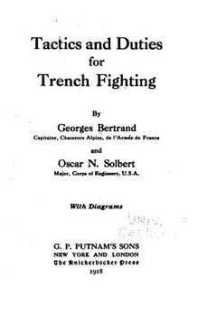 portada Tactics and Duties for Trench Fighting (in English)
