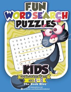 portada Fun Word Search Puzzles Kids: Word Search Books for Kids Ages 4-8 (en Inglés)