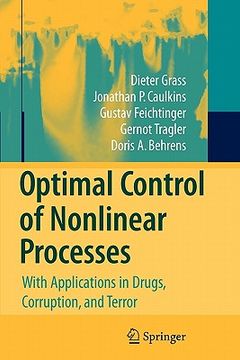 portada optimal control of nonlinear processes: with applications in drugs, corruption, and terror (en Inglés)