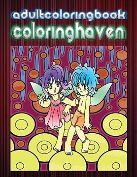 portada Adult Coloring Book Coloring Haven: Mandala Coloring Book (en Inglés)