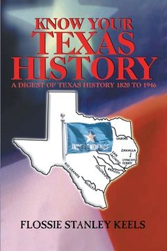 portada Know Your Texas History (en Inglés)