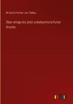 portada Über einige bis jetzt unbekannte Erfurter Drucke (in German)
