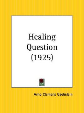 portada healing question (en Inglés)