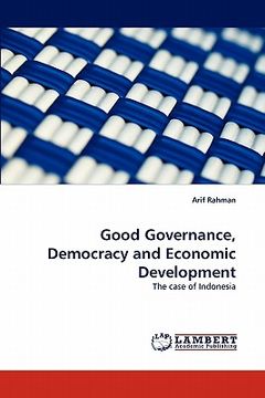 portada good governance, democracy and economic development (en Inglés)