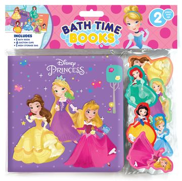 portada Disney Princess Bathtime Books (Eva Bag) (en Inglés)
