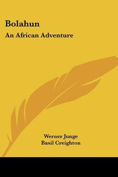 portada bolahun: an african adventure (in English)