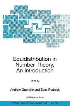 portada equidistribution in number theory, an introduction (en Inglés)