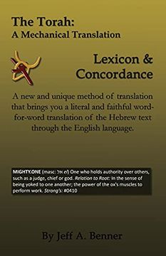 portada The Torah: A Mechanical Translation - Lexicon and Concordance (en Inglés)