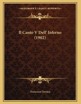 portada Il Canto V Dell' Inferno (1902) (en Italiano)