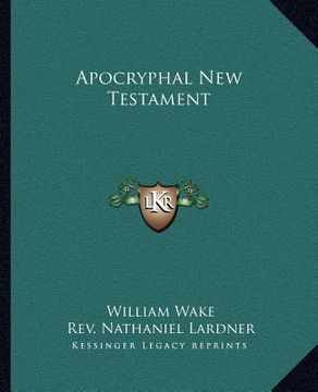 portada apocryphal new testament (en Inglés)