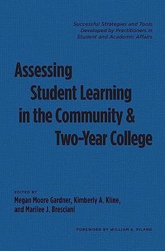 portada Assessing Student Learning in the Community and Two-Year College (in English)