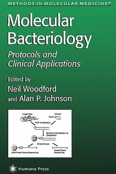portada molecular bacteriology: protocols and clinical applications (en Inglés)