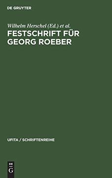 portada Festschrift für Georg Roeber (en Alemán)