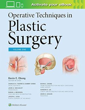 portada Operative Techniques in Plastic Surgery (en Inglés)