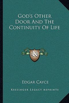 portada god's other door and the continuity of life