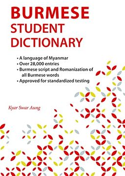 portada Burmese Student Dictionary (in English)