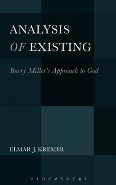 portada Analysis of Existing: Barry Miller's Approach to God (en Inglés)