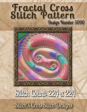 portada Fractal Cross Stitch Pattern: Design No. 5090 (en Inglés)