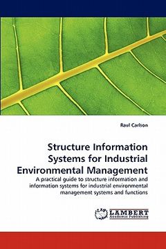 portada structure information systems for industrial environmental management (en Inglés)