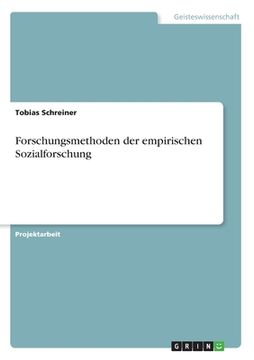 portada Forschungsmethoden der empirischen Sozialforschung (en Alemán)