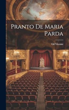 portada Pranto de Maria Parda (in Portuguese)