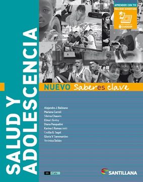 portada Salud y Adolescencia Santillana Nuevo Saberes Clave (es 4 Año) (Novedad 2017)