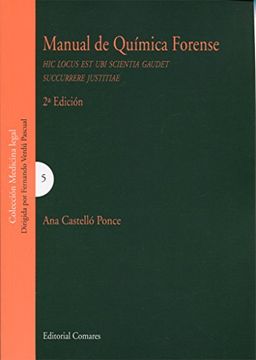 portada Manual de Química Forense hic Locus est ubi Scientia Gaudet (in Spanish)