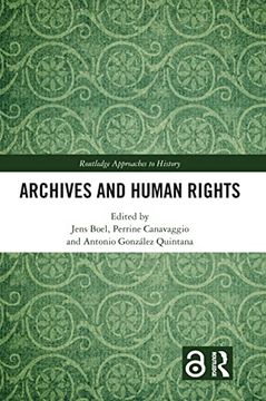 portada Archives and Human Rights (Routledge Approaches to History) 