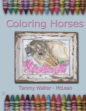 portada Coloring Horses (en Inglés)