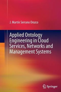 portada Applied Ontology Engineering in Cloud Services, Networks and Management Systems (en Inglés)