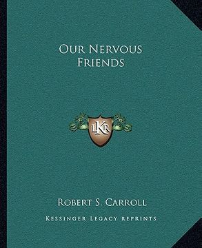 portada our nervous friends (en Inglés)