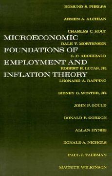 portada microeconomic foundations of employment and inflation theory (en Inglés)