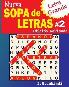 portada Nueva Sopa de Letras #2 (Letra Grande): Volume 2 (Word Search in Spanish)