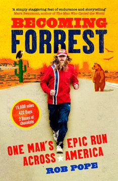 portada Becoming Forrest: One Man'S Epic run Across America (en Inglés)