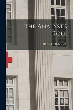 portada The Analyst's Role (en Inglés)