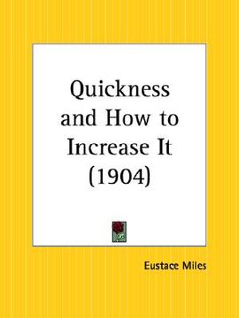 portada quickness and how to increase it (en Inglés)